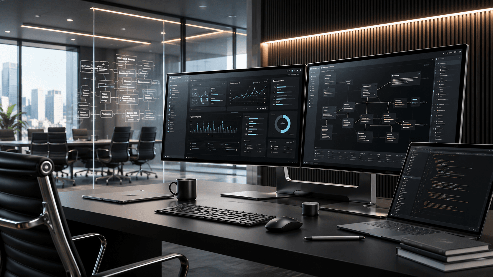 Custom software — operational system tailored to the way the business runs